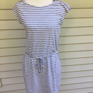 Michael Kors stripe dress cotton romper